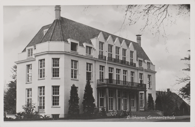 130491 Gezicht op het huis Jagtlust (gemeentehuis van de gemeente De Bilt, Soestdijkseweg Zuid 173-175) te Bilthoven.